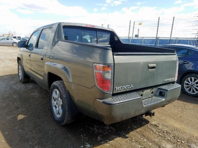 2HJYK16507H547518 - 2007 HONDA RIDGELINE RTL  photo 3