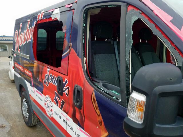 3C6TRVNG4GE119250 - 2016 RAM PROMASTER 1500 1500 STANDARD  photo 9