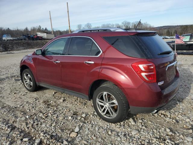 2GNFLGE33G6337428 - 2016 CHEVROLET EQUINOX LTZ RED photo 2