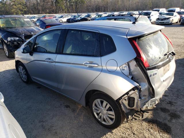 JHMGK5H50GS009431 - 2016 HONDA FIT LX SILVER photo 2