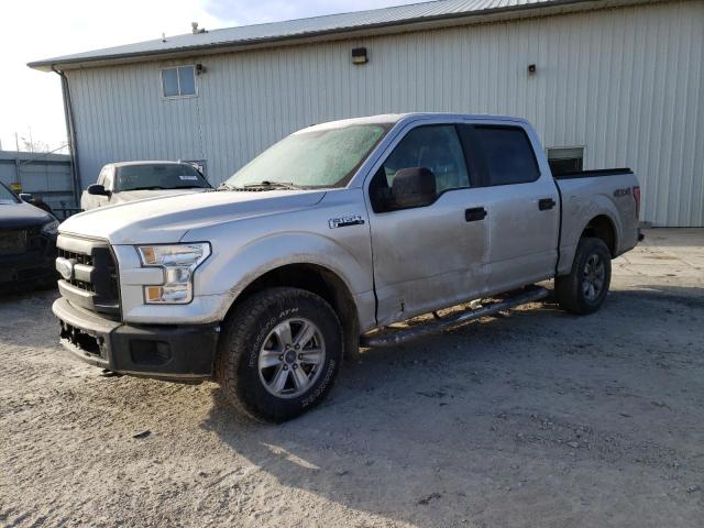 1FTEW1EF1HKD70848 - 2017 FORD F150 SUPER SILVER photo 1