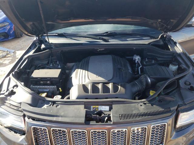 1C4RJEJT5FC620232 - 2015 JEEP GRAND CHER SUMMIT ნაცრისფერი ფოტო 11
