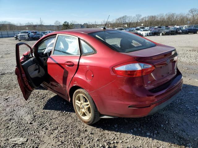 3FADP4BJ7HM109225 - 2017 FORD FIESTA SE RED photo 2