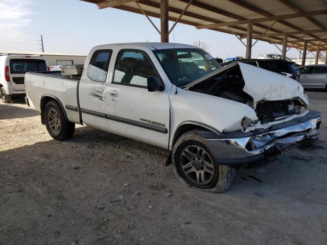 5TBRN34161S201745 - 2001 TOYOTA TUNDRA ACCESS CAB SR5 WHITE photo 4