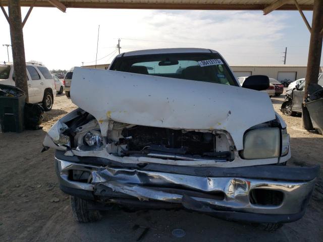5TBRN34161S201745 - 2001 TOYOTA TUNDRA ACCESS CAB SR5 WHITE photo 5