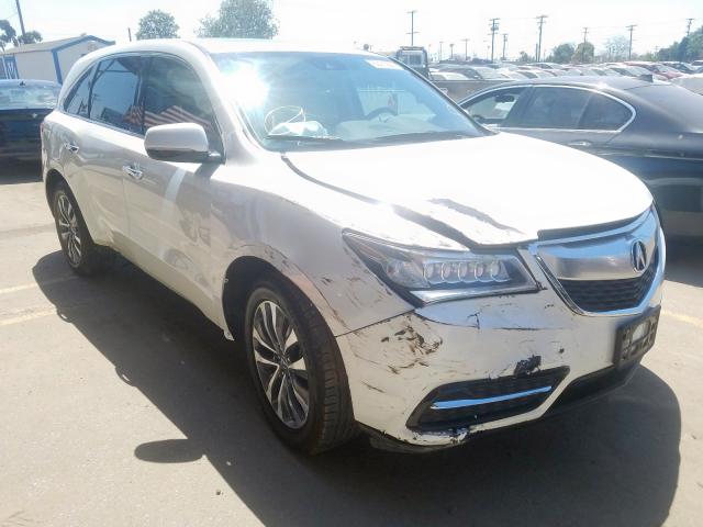 5FRYD4H4XGB037024 - 2016 ACURA MDX TECHNOLOGY  photo 1