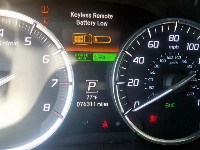 5FRYD4H4XGB037024 - 2016 ACURA MDX TECHNOLOGY  photo 8