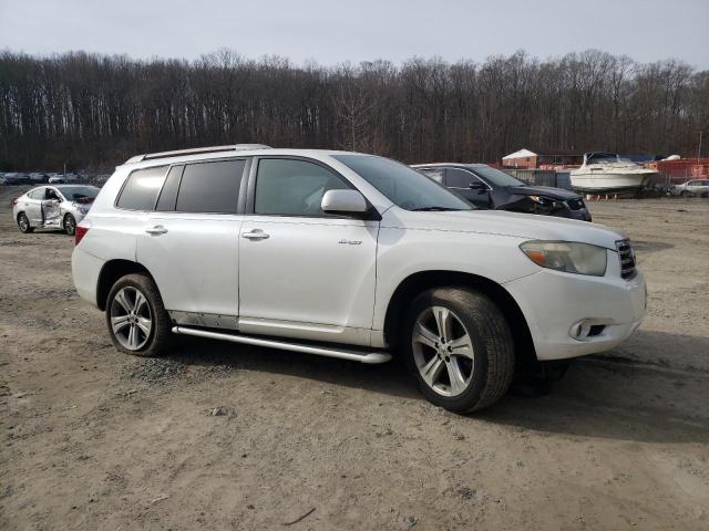 JTEDS43A582055773 - 2008 TOYOTA HIGHLANDER SPORT WHITE photo 4