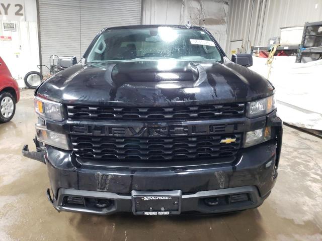 3GCUYBEF6KG295364 - 2019 CHEVROLET SILVERADO K1500 CUSTOM BLACK photo 5