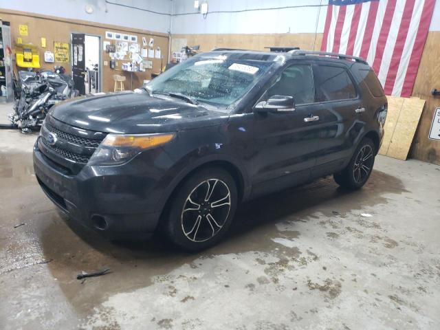 1FM5K8GT4DGB76833 - 2013 FORD EXPLORER SPORT BLACK photo 1