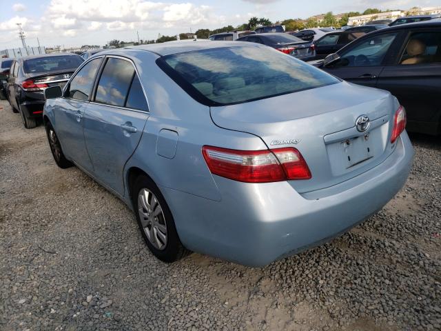 4T1BE46K38U792560 - 2008 TOYOTA CAMRY CE BLUE photo 3