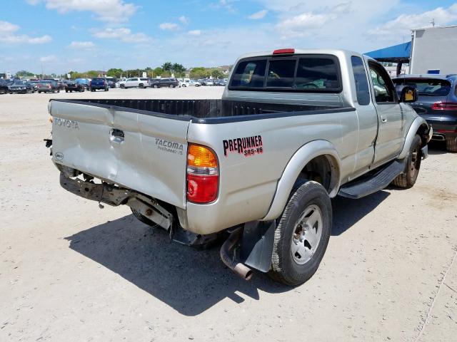 5TESN92N44Z348574 - 2004 TOYOTA TACOMA XTRACAB PRERUNNER  ფოტო 4