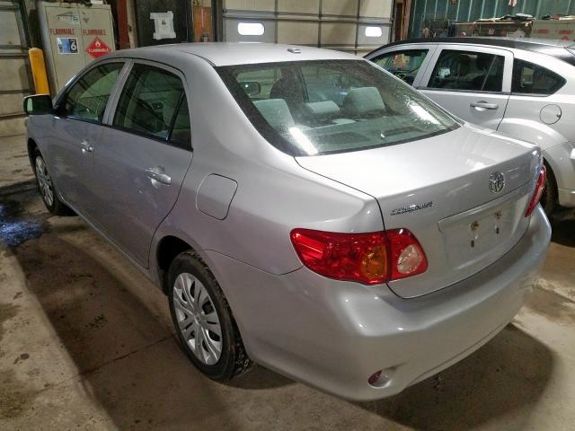 1NXBU4EE4AZ330884 - 2010 TOYOTA COROLLA BASE  photo 3