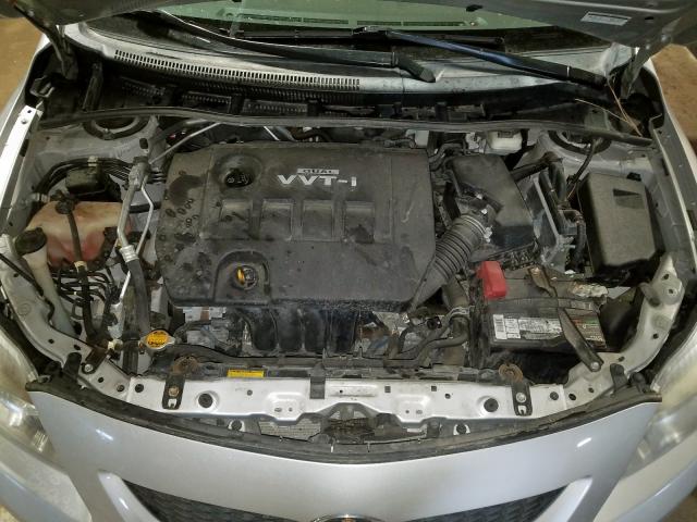 1NXBU4EE4AZ330884 - 2010 TOYOTA COROLLA BASE  photo 7
