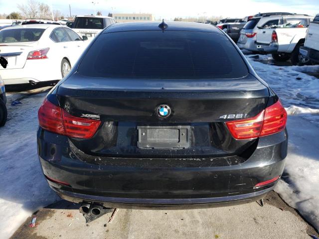 WBA4A7C54FD415044 - 2015 BMW 428 XI GRAN COUPE BLACK photo 6