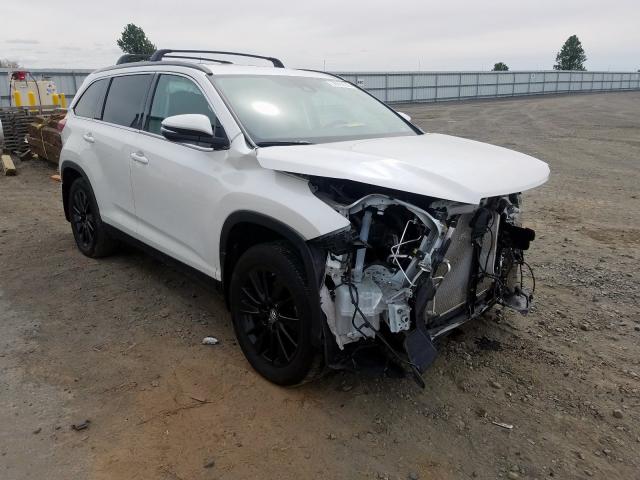 5TDJZRFH4KS921553 - 2019 TOYOTA HIGHLANDER SE  photo 1