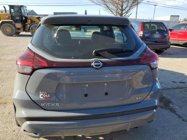 3N1CP5CV8NL504600 - 2022 NISSAN KICKS SV GRAY photo 6