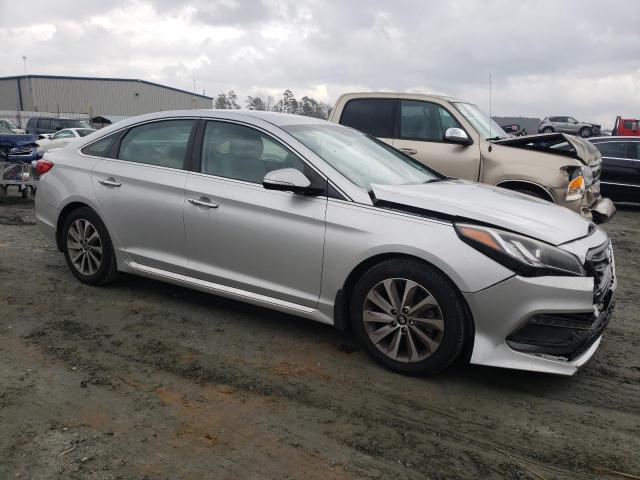 5NPE34AF4FH041895 - 2015 HYUNDAI SONATA SPORT SILVER photo 4