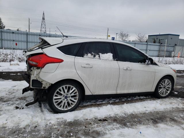 1FADP3N26GL400250 - 2016 FORD FOCUS TITANIUM WHITE photo 3