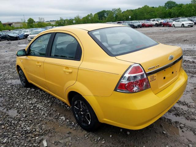 KL1TD56688B113762 - 2008 CHEVROLET AVEO BASE  Foto 3