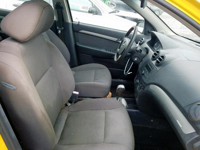 KL1TD56688B113762 - 2008 CHEVROLET AVEO BASE  Foto 5