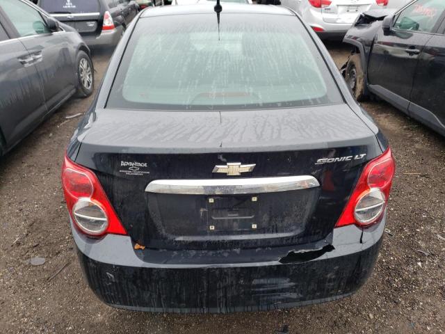 1G1JC5SH8E4123985 - 2014 CHEVROLET SONIC LT BLACK photo 6