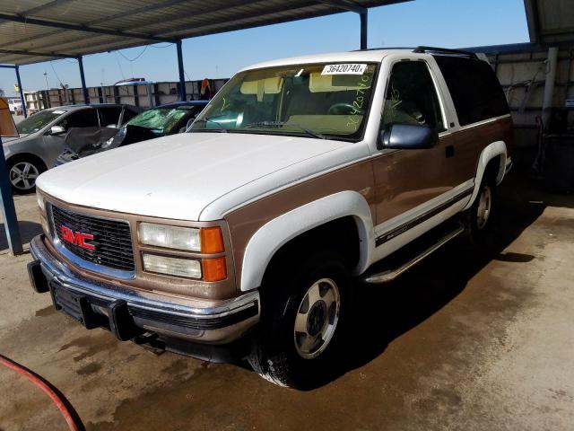 1GKEK18K7RJ747022 - 1994 GMC YUKON  photo 2