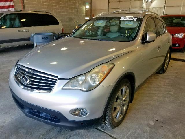 JNKAJ09F38M357779 - 2008 INFINITI EX35 BASE ვერცხლისფერი ფოტო 2