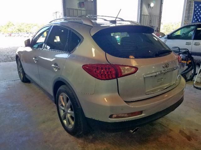 JNKAJ09F38M357779 - 2008 INFINITI EX35 BASE ვერცხლისფერი ფოტო 3