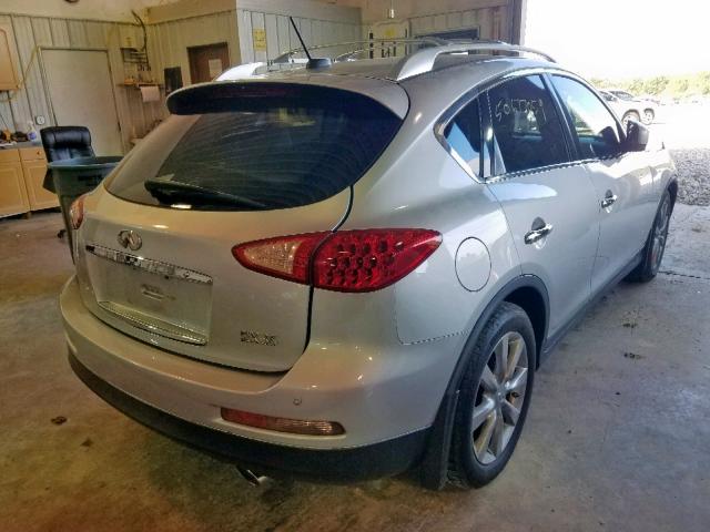 JNKAJ09F38M357779 - 2008 INFINITI EX35 BASE ვერცხლისფერი ფოტო 4
