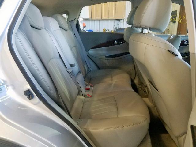 JNKAJ09F38M357779 - 2008 INFINITI EX35 BASE ვერცხლისფერი ფოტო 6