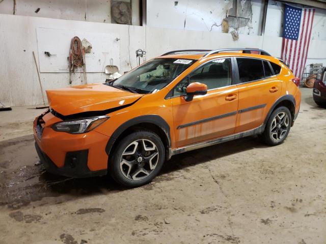 JF2GTAMC0JH266347 - 2018 SUBARU CROSSTREK LIMITED ORANGE photo 1