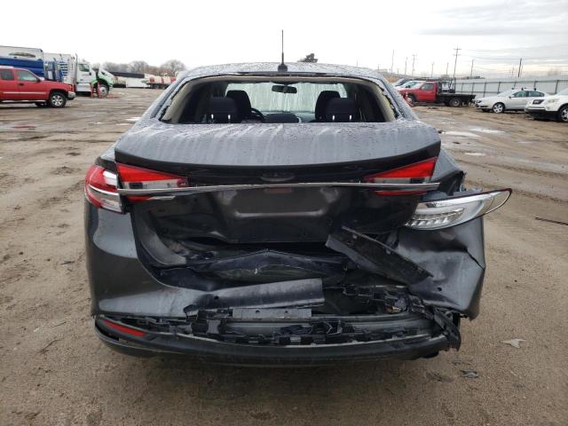 3FA6P0LU6JR111213 - 2018 FORD FUSION SE HYBRID GRAY photo 6