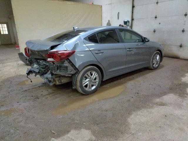 KMHD84LF4KU817951 - 2019 HYUNDAI ELANTRA SEL GRAY photo 3