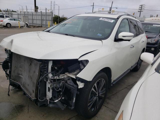 5N1DR2MN5JC617690 - 2018 NISSAN PATHFINDER S WHITE photo 1