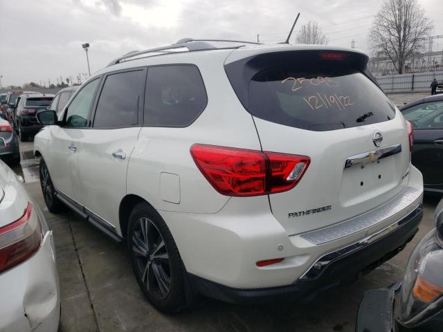5N1DR2MN5JC617690 - 2018 NISSAN PATHFINDER S WHITE photo 2