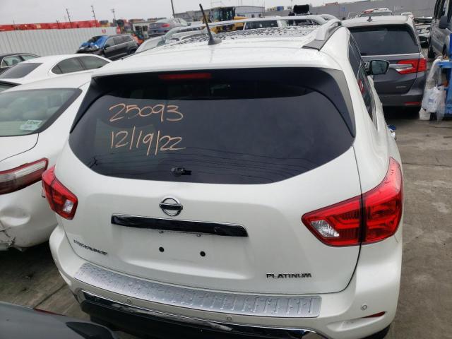 5N1DR2MN5JC617690 - 2018 NISSAN PATHFINDER S WHITE photo 6