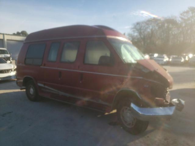 1FDRE14W5YHA92146 - 2000 FORD ECONOLINE E150 VAN MAROON photo 4