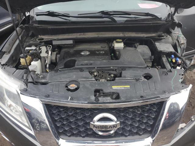 5N1AR2MM6FC652448 - 2015 NISSAN PATHFINDER S GRAY photo 12