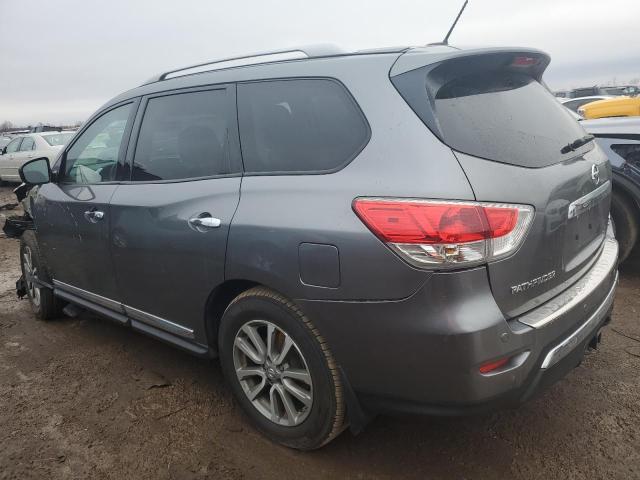5N1AR2MM6FC652448 - 2015 NISSAN PATHFINDER S GRAY photo 2