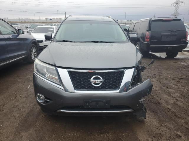 5N1AR2MM6FC652448 - 2015 NISSAN PATHFINDER S GRAY photo 5