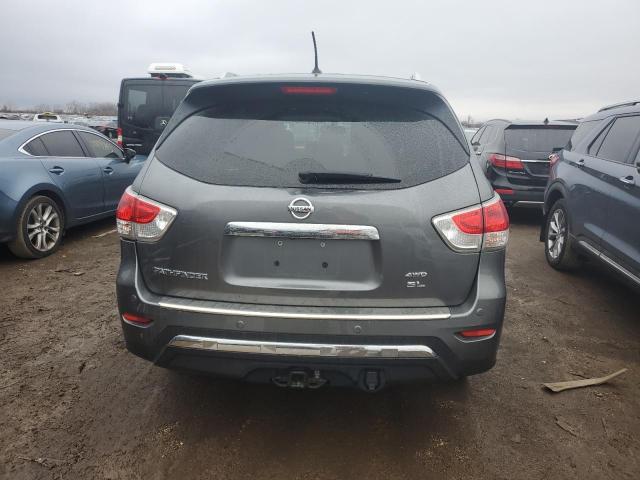 5N1AR2MM6FC652448 - 2015 NISSAN PATHFINDER S GRAY photo 6