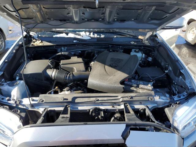 5TFCZ5AN7MX259544 - 2021 TOYOTA TACOMA DOUBLE CAB 银色 照片 11