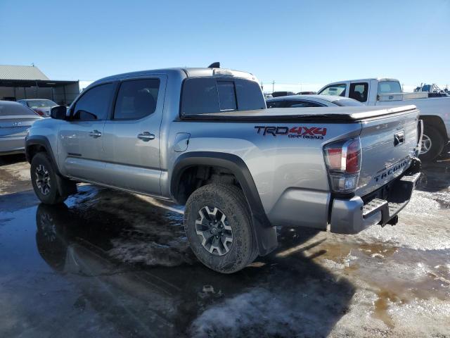 5TFCZ5AN7MX259544 - 2021 TOYOTA TACOMA DOUBLE CAB 银色 照片 2