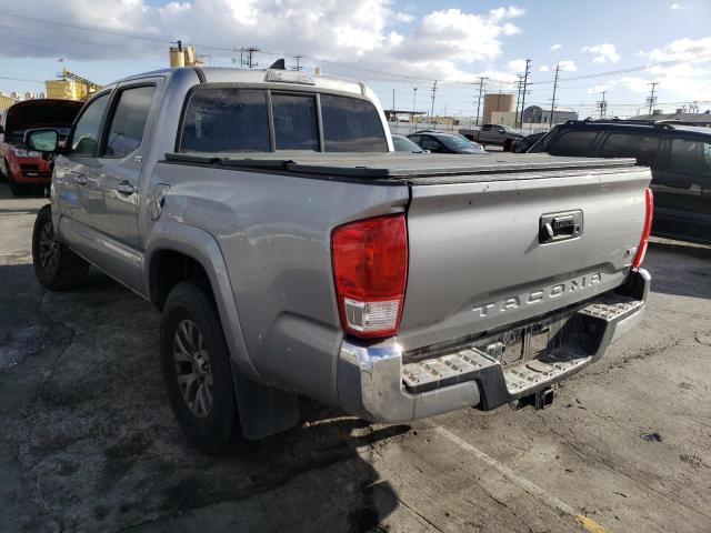 3TMAZ5CNXHM038889 - 2017 TOYOTA TACOMA DOUBLE CAB 银色 照片 2