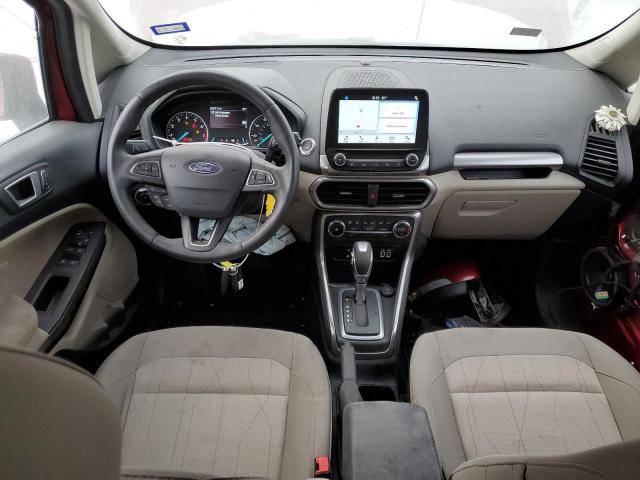 MAJ3S2GE7KC262898 - 2019 FORD ECOSPORT SE RED photo 8