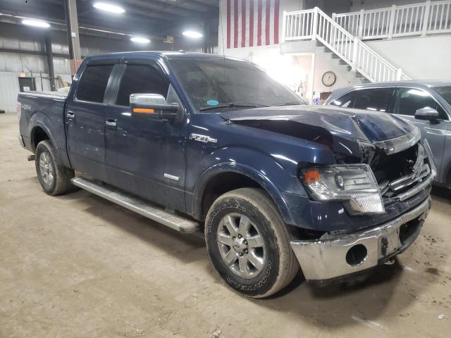 1FTFW1ET7DFB50546 - 2013 FORD F150 SUPER BLUE photo 4