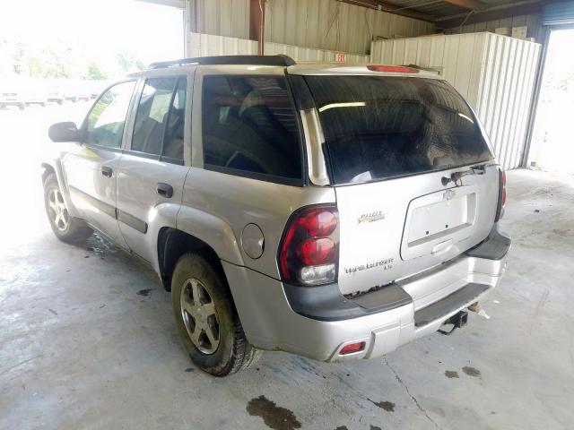 1GNDS13S952237619 - 2005 CHEVROLET TRAILBLAZER LS  photo 3