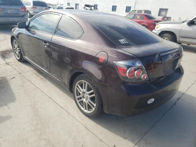 JTKDE167380266307 - 2008 TOYOTA SCION TC მუქწითელი ფოტო 3