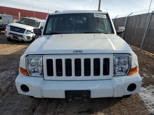 1J4RG4GK5AC162041 - 2010 JEEP COMMANDER SPORT WHITE photo 5